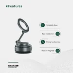 Green Lion GX-34 Suction Phone Holder - Black