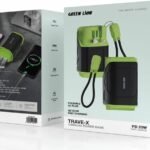Green Lion TraveX Power Bank 10000mAh - Olive Green