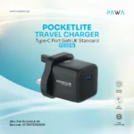 Pawa Pocket Lite GaN Charger 25W - Black