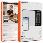 Porodo Lifestyle Kalio Smart Food Kitchen Scale with Nutritional Calculator - Silver