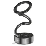 Porodo MagCurve S Shaped Magsafe Phone holder with Succion - Black