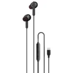 Porodo Soundtec Stereo Bass Type-C Wired Earphones - Black