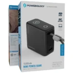 Powerology 15000mAh Mini Power Bank - Black (Copy)