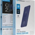 Powerology Ultra-Thin 5000mAh MagSafe Power Bank - Blue
