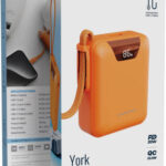Powerology York 10000mAh Power Bank - Orange