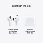 apple airpods 4 with noise cancelling