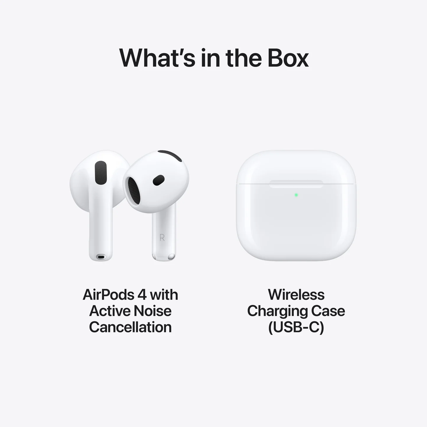 APPLE AirPods 4 wiht noise apple airpods 4 with noise cancelling - الصورة 1