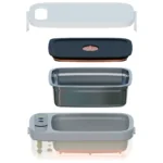 Porodo Heatmate waterless electirc  lunch box