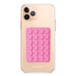 phone sticky holder pink