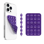 phone sticky holder purple