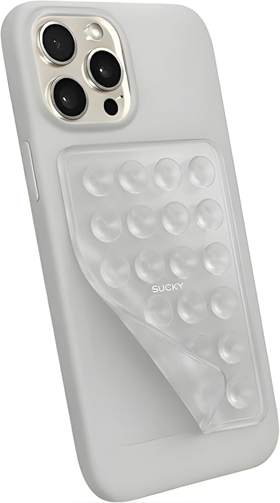phone sticky holder silver phone sticky holder silver - Image 1