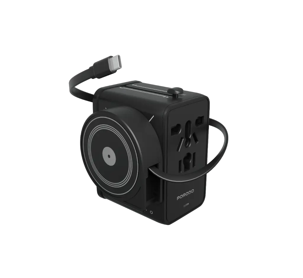 Porodo Voyage Universal Travel Adapter PORODO voyage universal travel adapter usb-c - الصورة 1