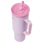 green lion 2-1 sip g straw brighton vacuum travel mug 1200 capacity pink