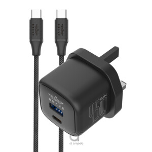 BRAVE BTC-43 45W GAN FAST CHARGER BRAVE BTC-43 45W GAN FAST CHARGER - الصورة 1