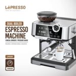 LePRESSO DUAL BOILER ESPRESSO MACHINE