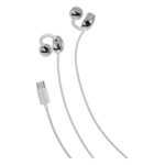 powerology voro earhook Usb C - DOUBLE WHITE