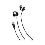 powerology voro earhook Usb C - DOUBLE BLACK