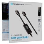 POWEROLOGY TFT CHARGELINK 240W USB-C CABLE