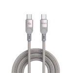 PAWA LEVIN BRAIDED CABLE TYPE C TO TYPE C ( FREE CABLE)