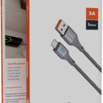 PORODO BRAIDED CABLE USB A - TYPE C 3A 1M