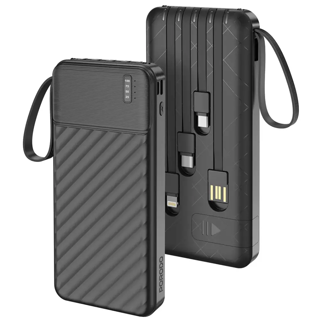 PORODO PIANO POWER BANK 10000mAh PORODO PIANO POWER BANK 10000mAh - Image 1